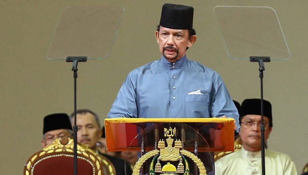 O sultão de Brunei, Hassanal Bolkiah