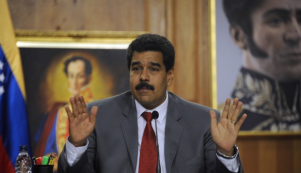 Maduro durante entrevista coletiva