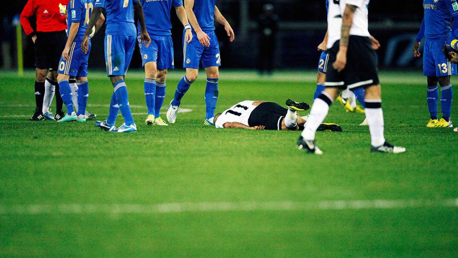 Emerson do Corinthians final Mundial de Clubes da Fifa contra o Chelsea, em Yokohama