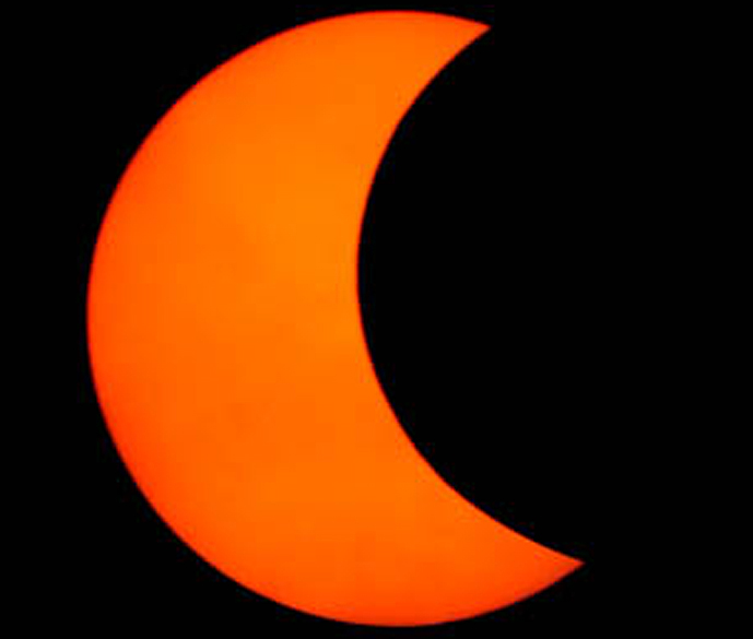 Eclipse parcial do Sol