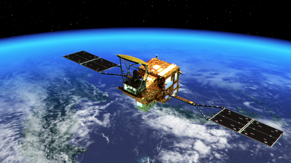 Representação gráfica de um dos satélites que será lançado pelo Japão