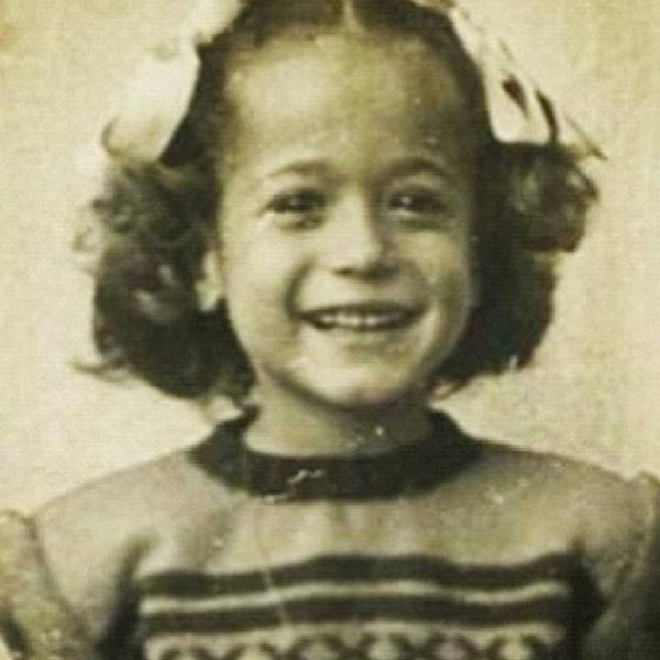 Susana Vieira quando criança