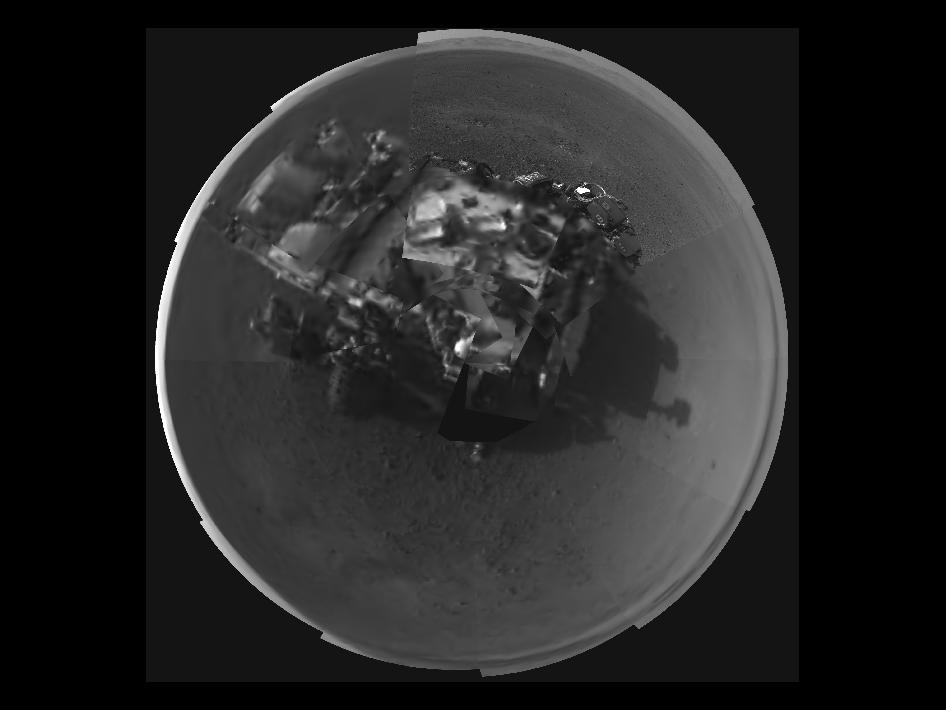 Curiosity em 360