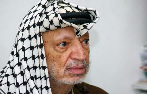 O dirigente palestino Yasser Arafat em foto de 2003