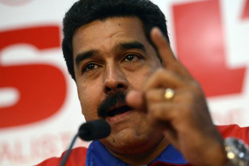 Nicolás Maduro é visto em Caracas em 21 de outubro de 2013