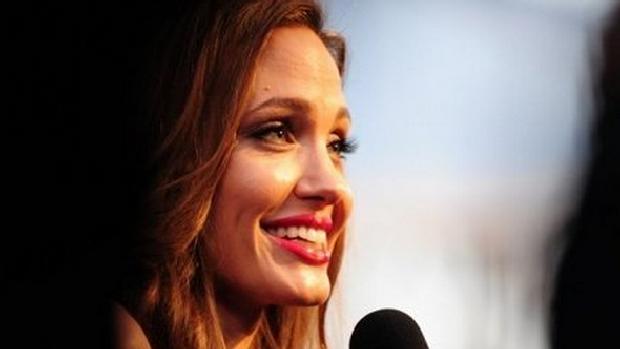 A atriz Angelina Jolie