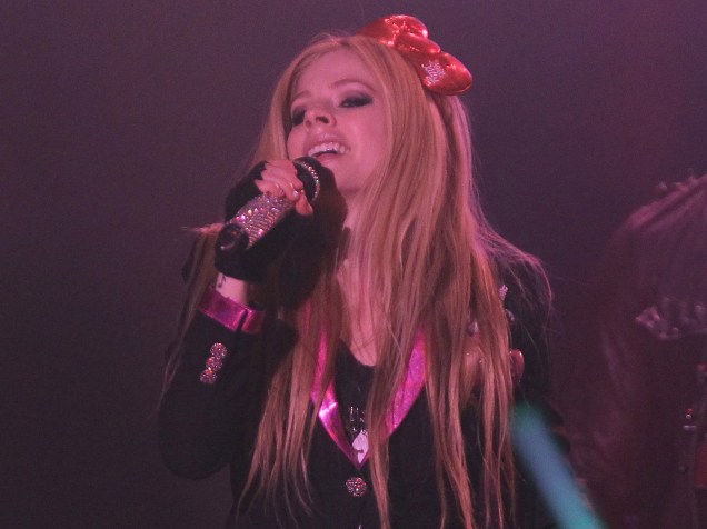 A cantora Avril Lavigne