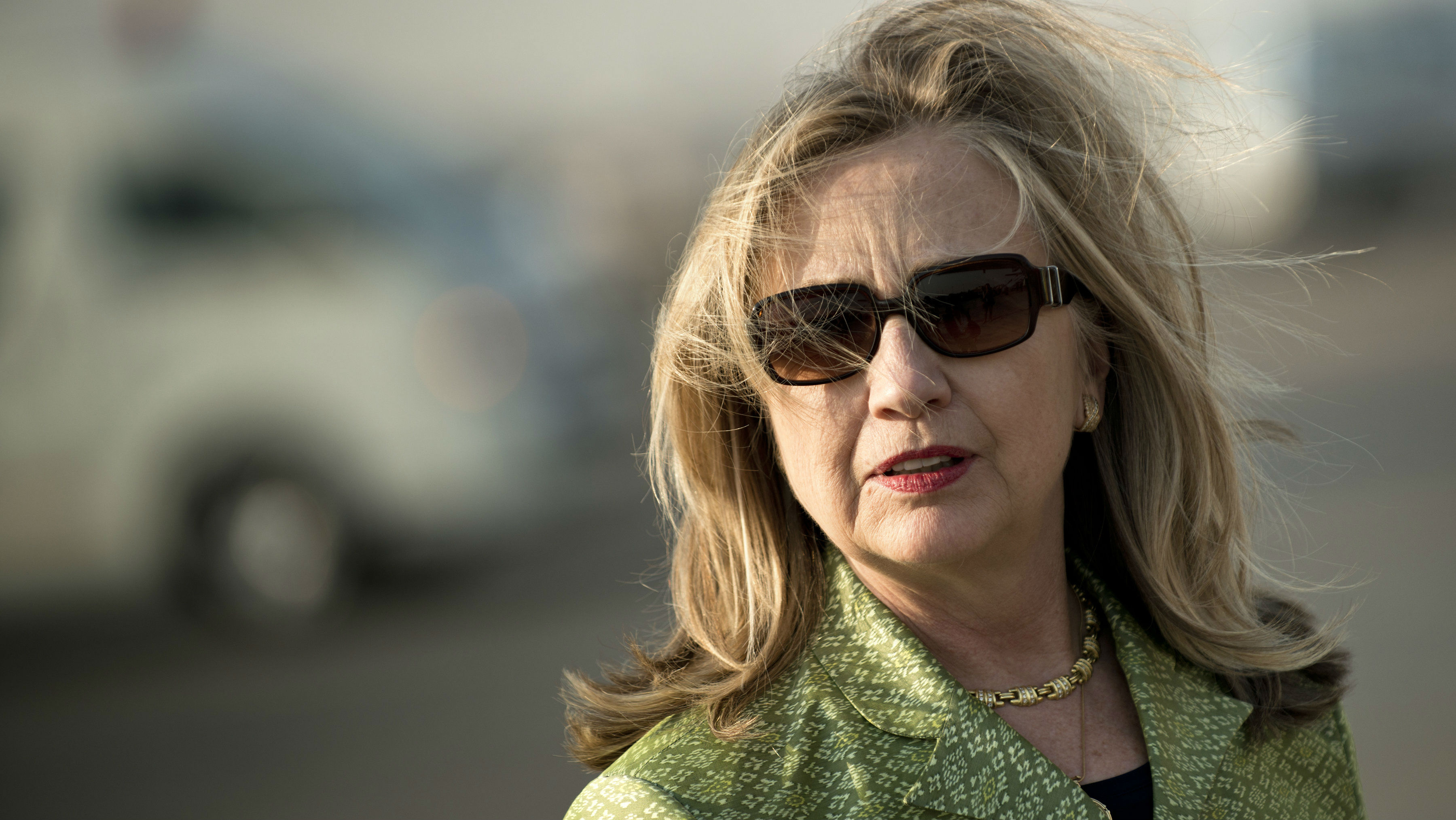 A secretária de Estado americana, Hillary Clinton, no Egito