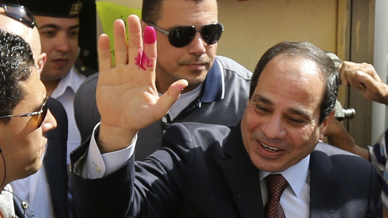 O marechal Abdel Fatah Sisi