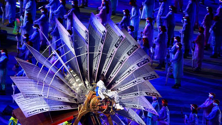 Cerimônia de abertura das Paralimpíadas em Londres