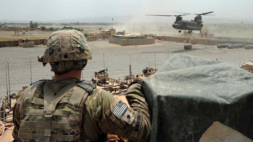 Soldado americano em Khost, Afeganistão