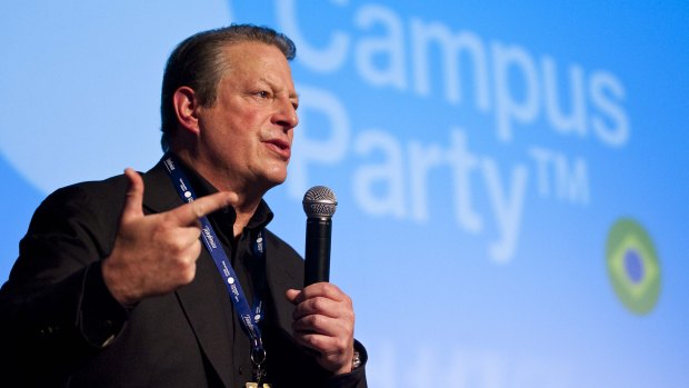 Internet ecológica: durante a Campus Party, em São Paulo, o ex-vice-presidente dos Estados Unidos Al Gore defendeu o uso da rede para pressionar empresas poluidoras