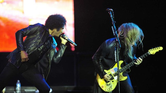 Show da banda Alice in Chains no palco Energia & Consciência, no último dia do festival SWU em Paulínia, em 14/11/2011