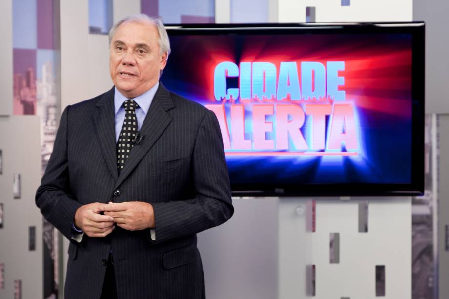 Marcelo Rezende, apresentador da Record
