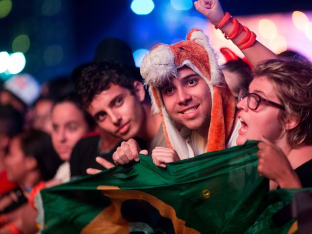 Público durante apresentação da cantora Katy Perry no último dia do Rock in Rio 2015