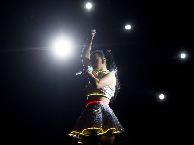 Apresentação da cantora Katy Perry no último dia do Rock in Rio 2015