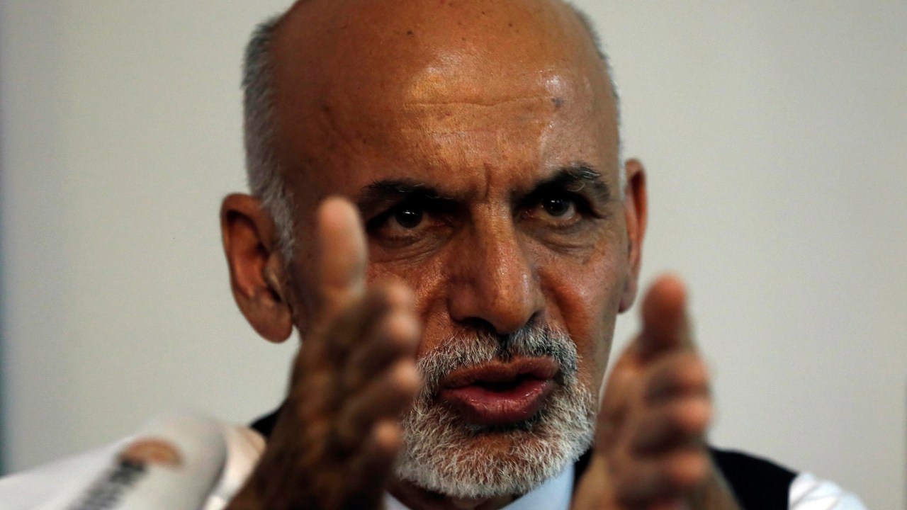 Ashraf Ghani, candidato à Presidência do Afeganistão