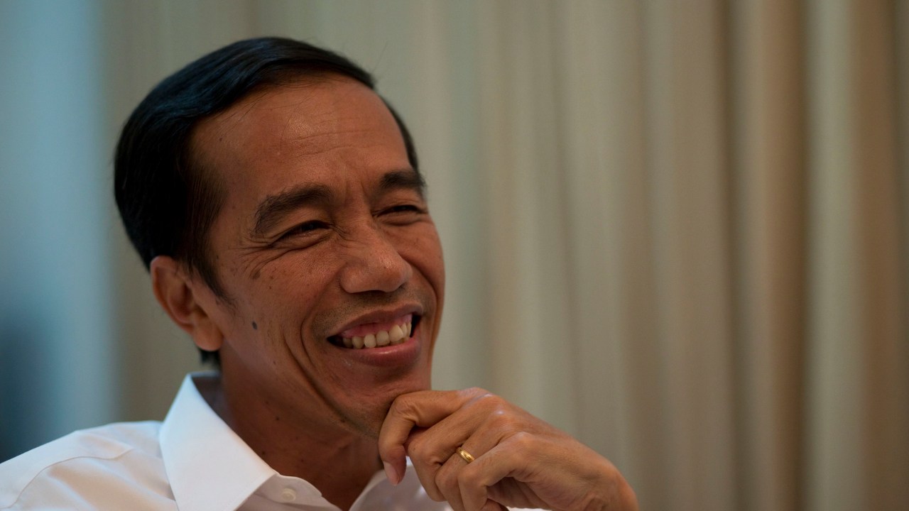 Joko Widodo, o novo presidente da Indonésia