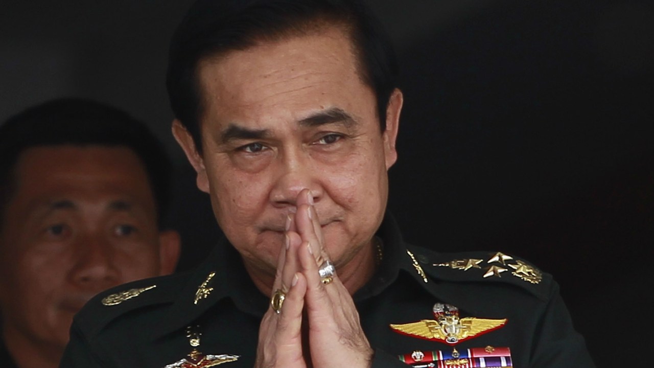 O general e primeiro-ministro da Tailândia, Prayuth Chan-ocha