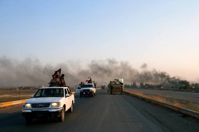 Exército iraquiano entra na cidade de Amerli apos destruir cerco jihadista do Estado Islâmico - 01/09/2014