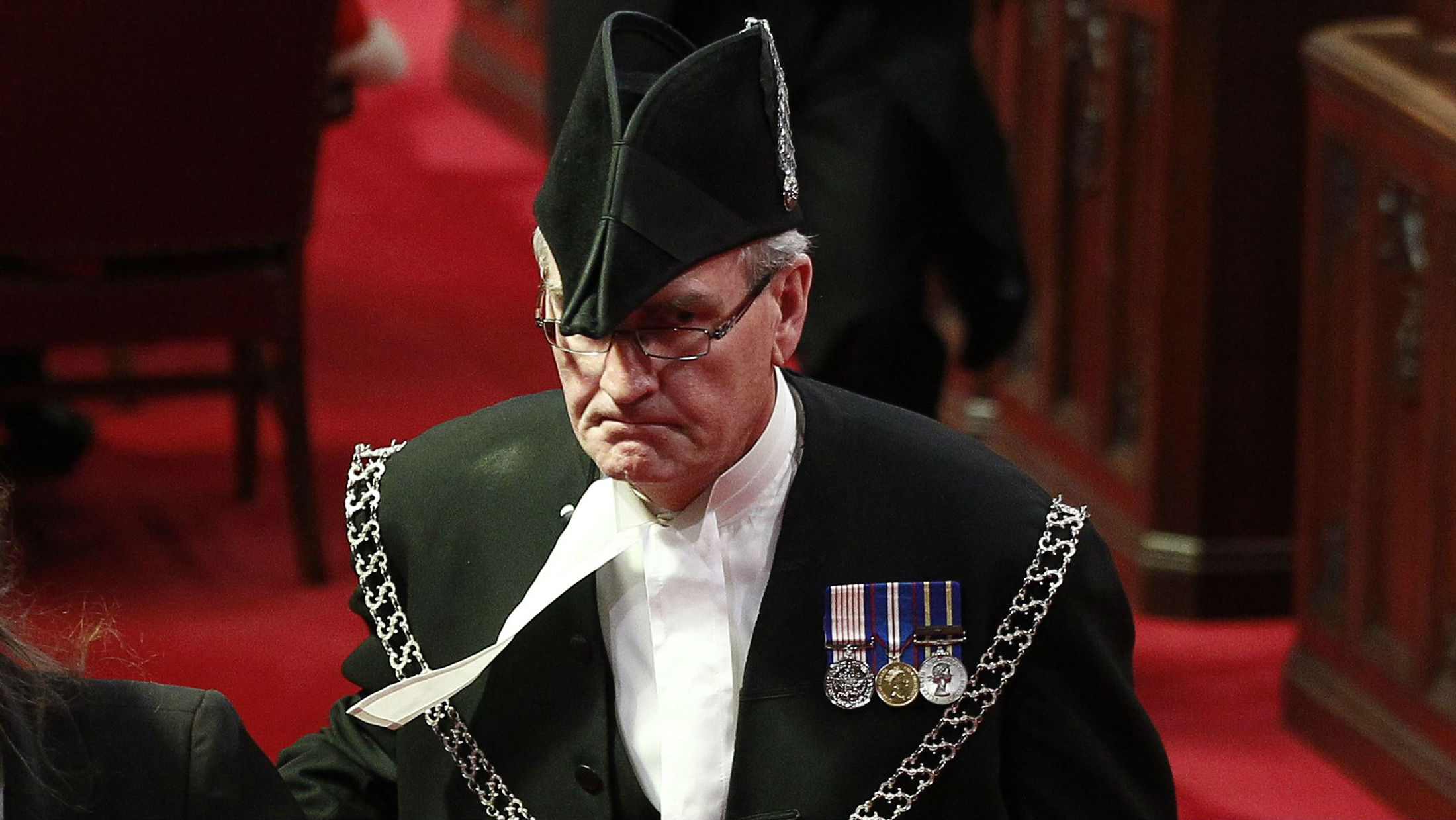 O policial legislativo Kevin Vickers matou um atirador que atacou o Parlamento canadense