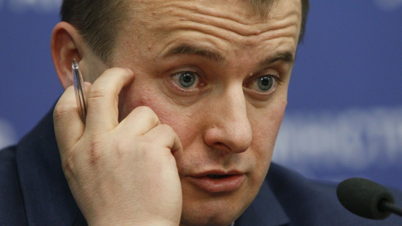 O ministro de Energia da Ucrânia, Volodymyr Demchyshyn,