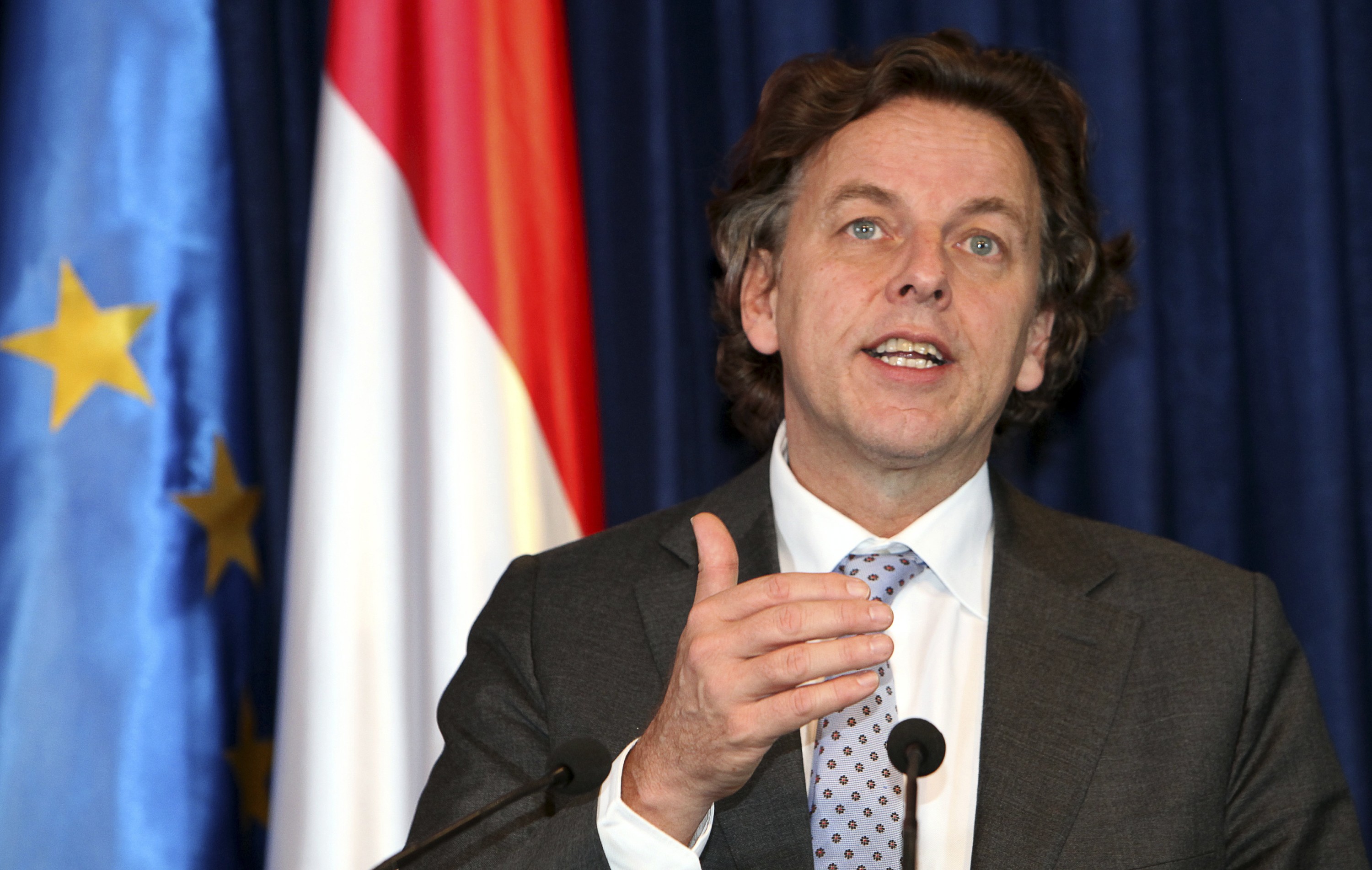 O ministro das Relações Exteriores da Holanda, Bert Koenders