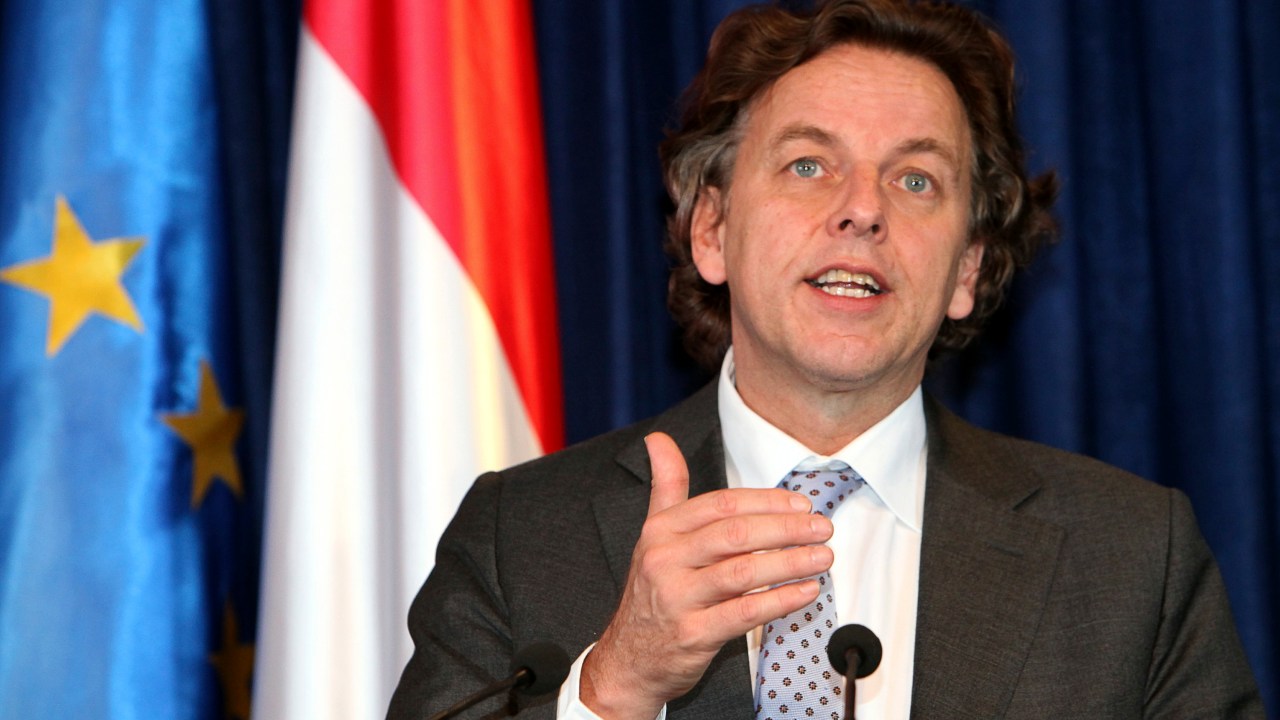 O ministro das Relações Exteriores da Holanda, Bert Koenders