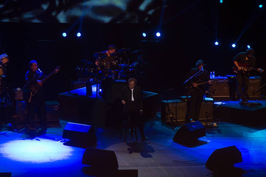 Julio Iglesias se apresenta no Citibank Hall em São Paulo