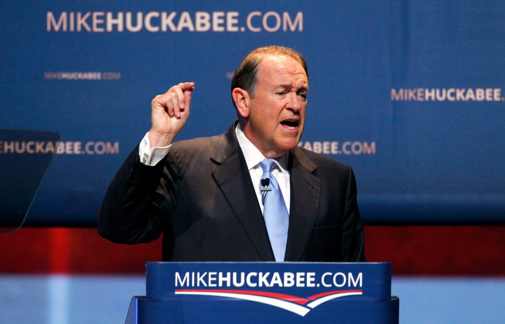 Mike Huckabee anuncia formalmente sua candidatura à presidência dos Estados Unidos