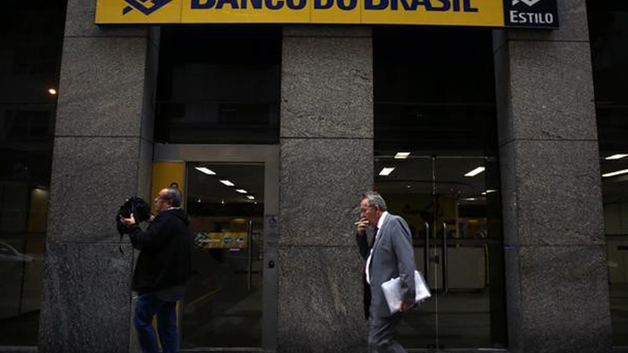 Agência do Banco do Brasil no centro do Rio de Janeiro