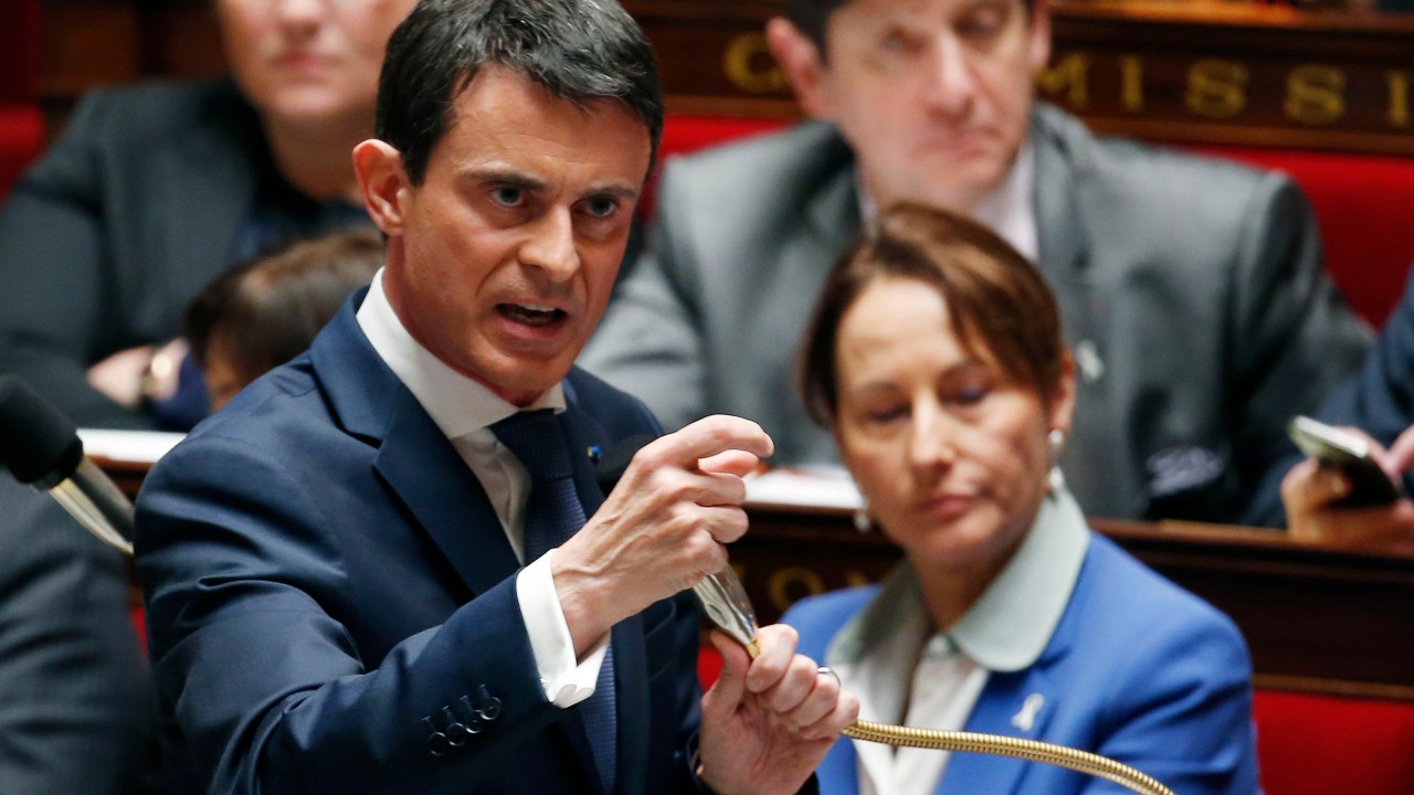 O primeiro-ministro francês, Manuel Valls, insitiu que a Europa não pode receber mais refugiados