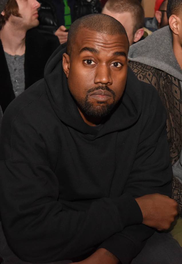 O músico Kanye West O músico Kanye West