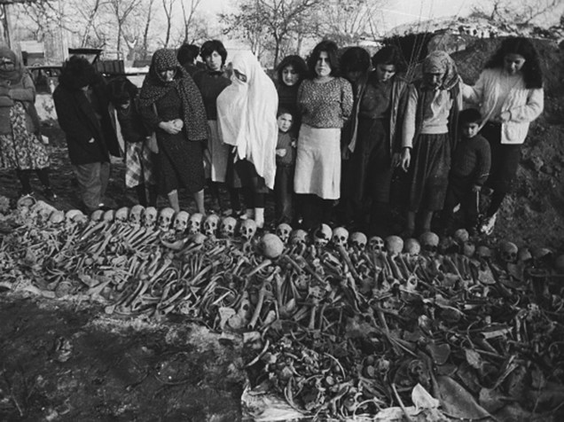 Restos mortais das vítimas do genocídio armênio encontrados durante escavações