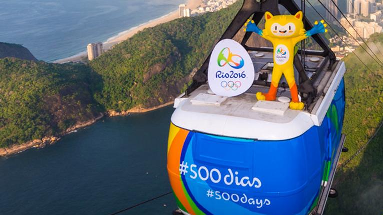Comitê Organizador da Rio-2016 celebra a contagem regressiva de 500 dias para o início dos Jogos