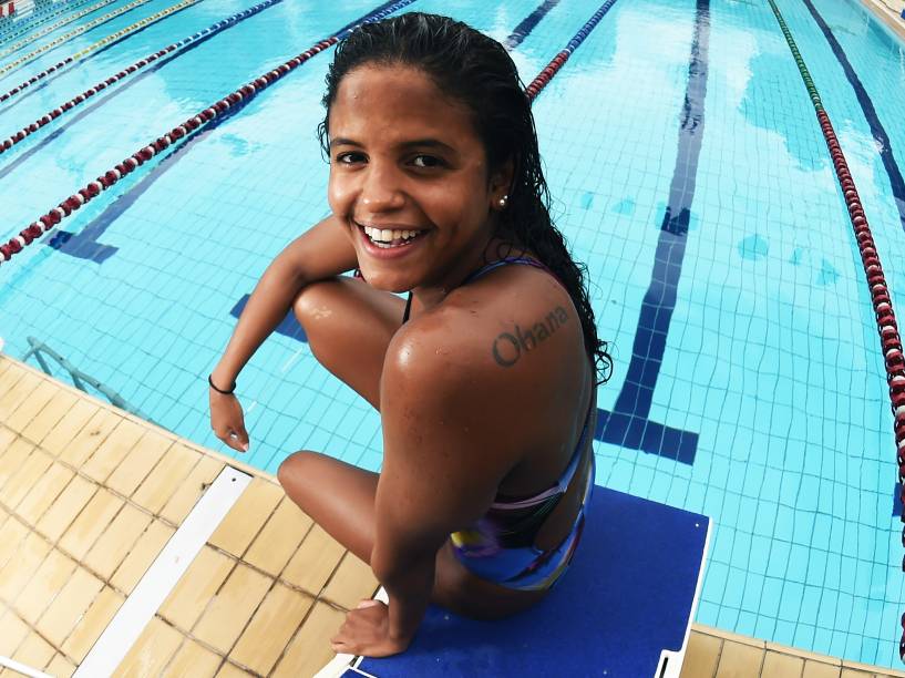 Etiene Medeiros durante treino no Sesi-SP Vila Leopoldina