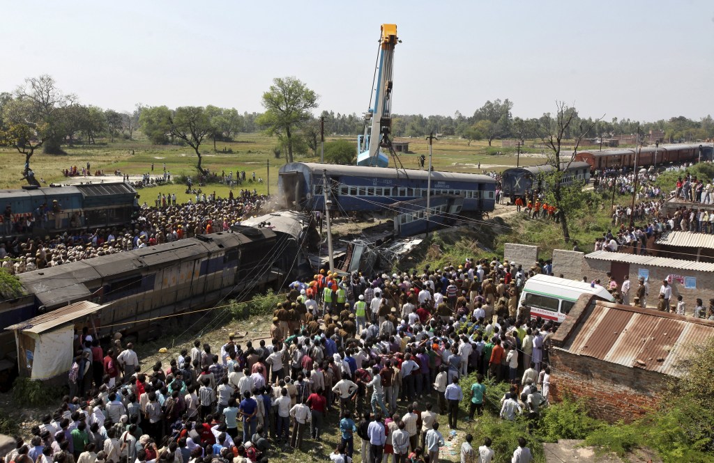 O acidente aconteceu no estado indiano de Uttar Pradesh