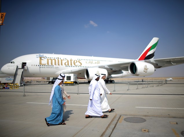 A Emirates é uma das empresas que mais aderiu ao A380, operando hoje 59 Superjumbos e já tendo ordenado a produção de outros 81