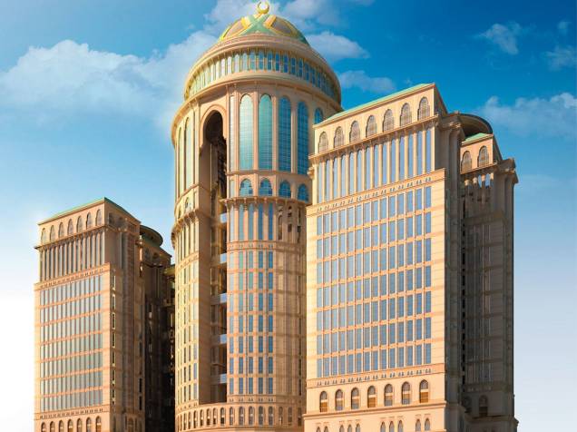 Abraj Kudai, o maior hotel do mundo está sendo construído em Meca