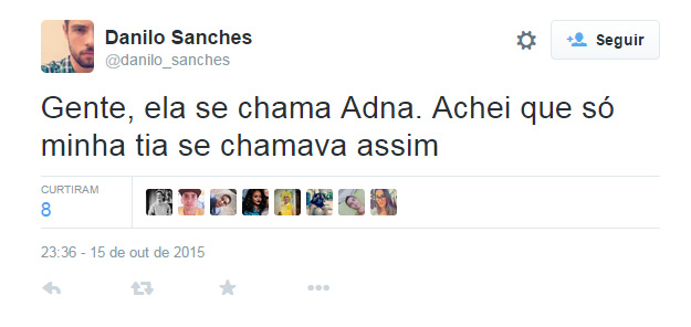 Brincadeira com Adna Souza do The Voice Brasil