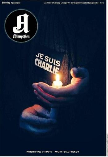 Jornal norueguês Aftenposten e a frase "Eu sou Charlie"