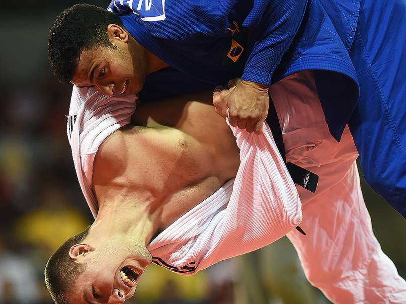 Alex Pombo perde na disputa pelo bronze no judô