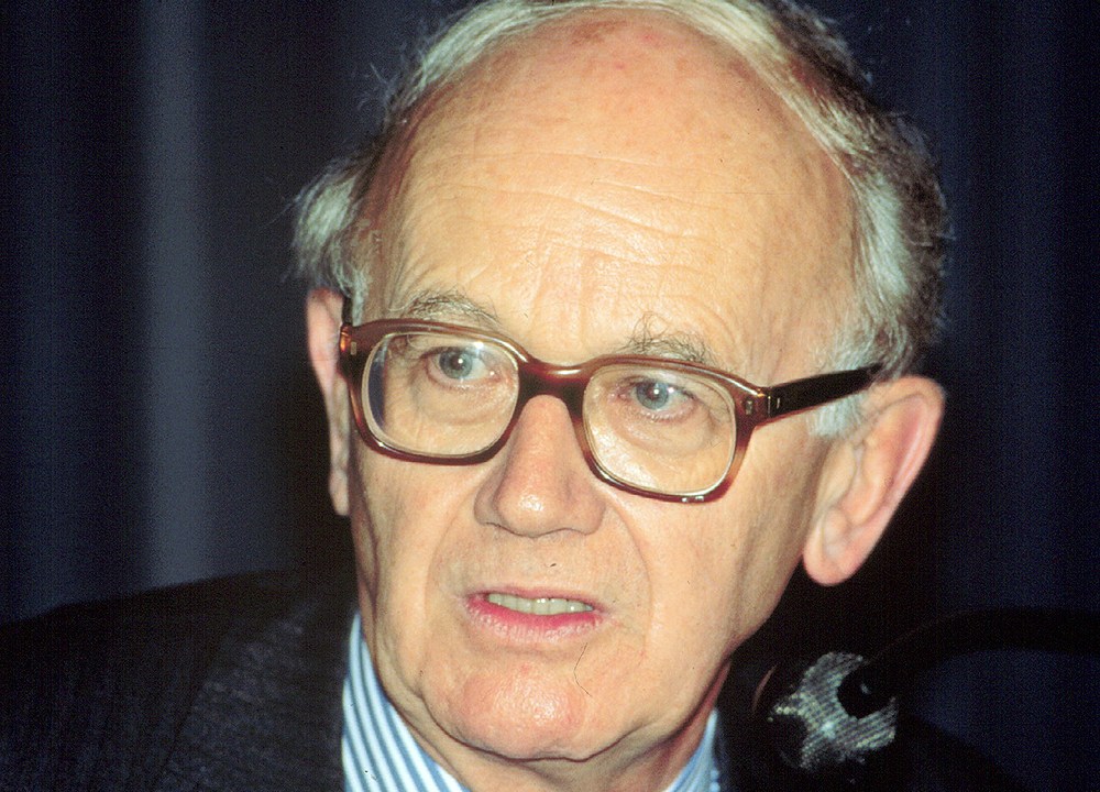 O economista Alexandre Lamfalussy