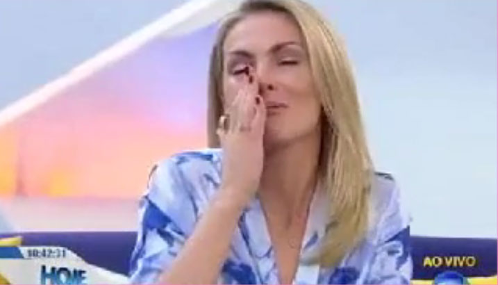 Ana Hickmann chora em seu retorno à TV - 31/05/2016