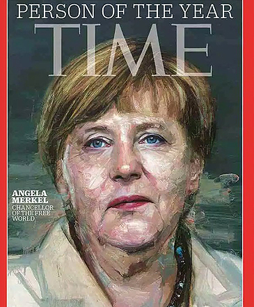 Angela Merkel capa da Revista Time