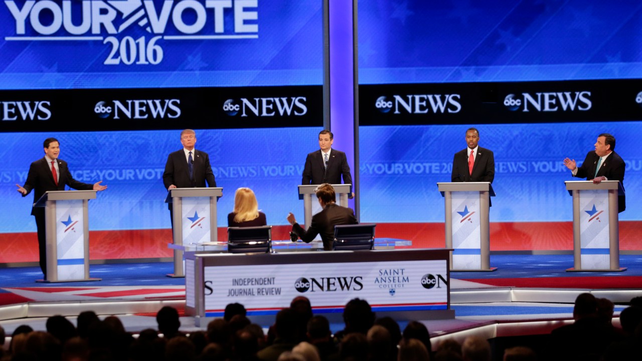 Debate do Partido Republicano em 6 de fevereiro de 2016