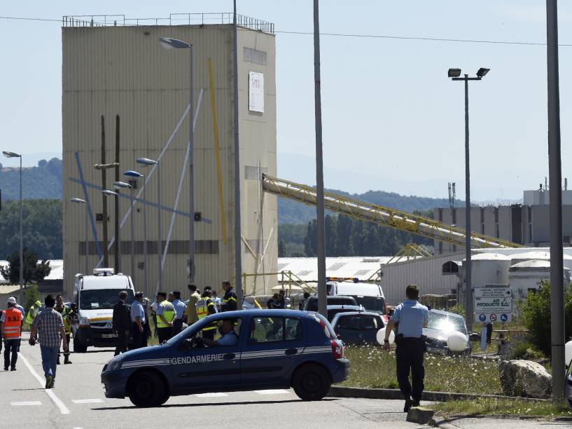 Usina na França é alvo de atentado terrorista