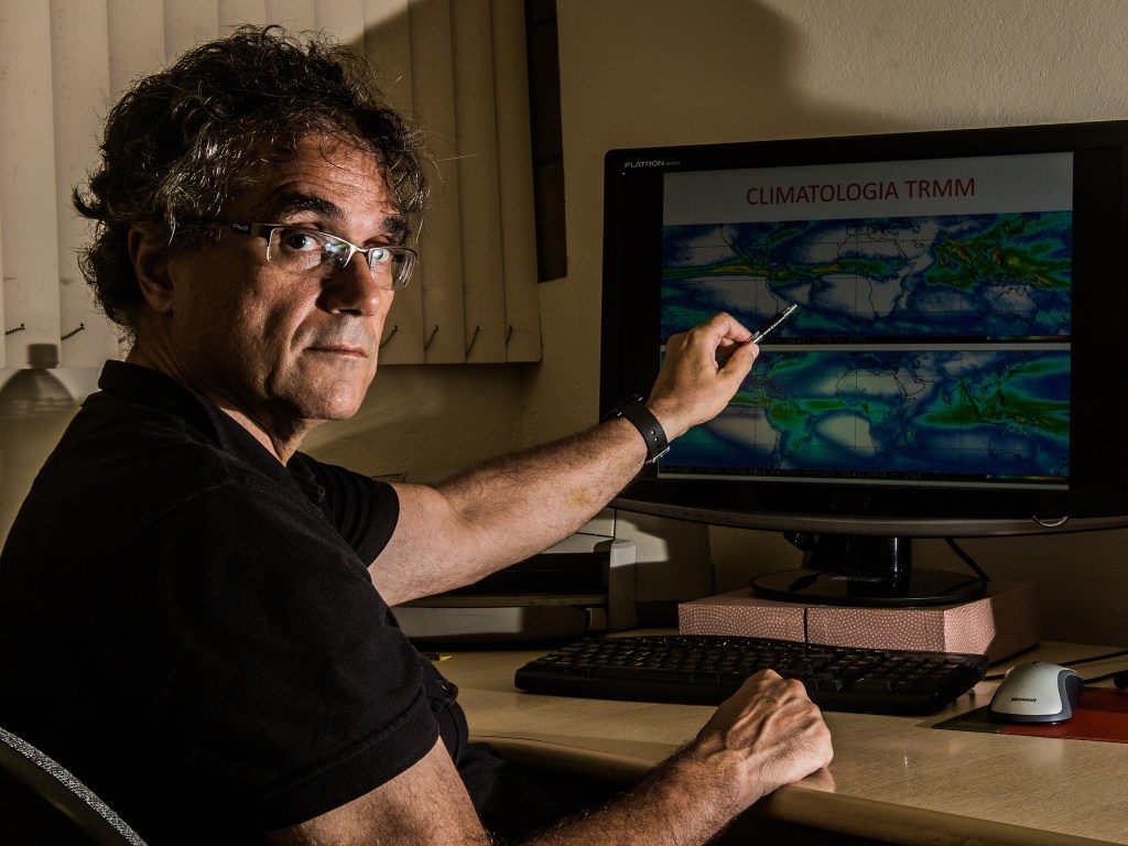 O meteorologista Augusto José Pereira Filho