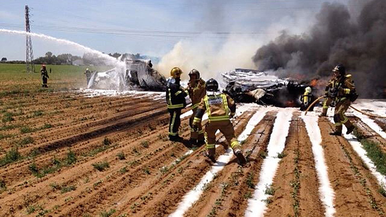 Um Airbus A400M de transporte militar caiu em Sevilha, na Espanha