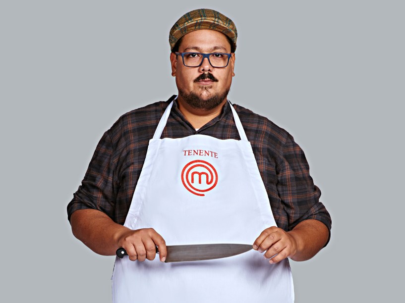 Rodrigo Tenente, da terceira temporada do MasterChef Brasil